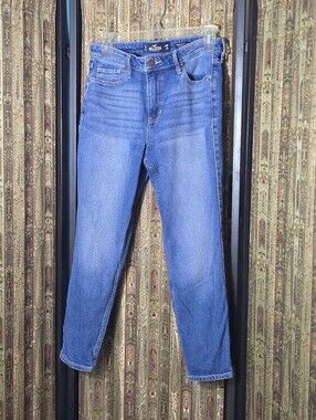 Hollister Women's Straight Leg Blue Jeans